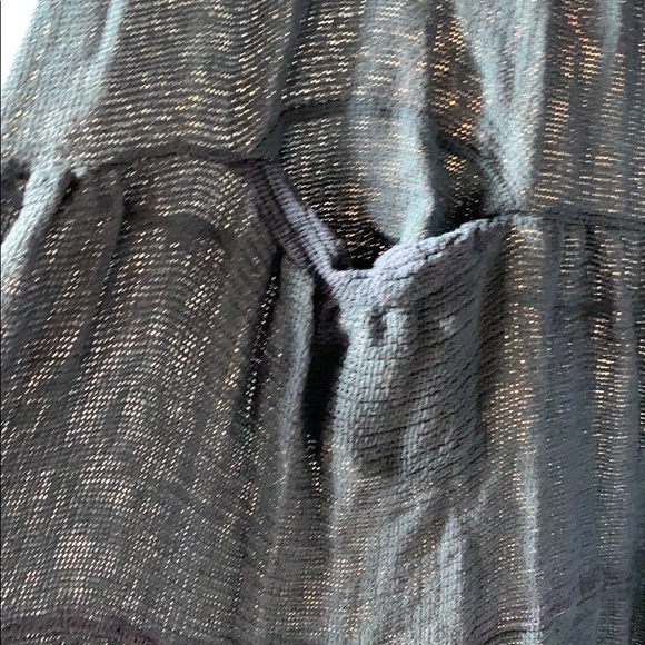 Blue cotton summer dress - Picture 2 of 3